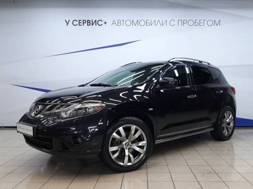 Черный Nissan Murano II (Z51) Рестайлинг