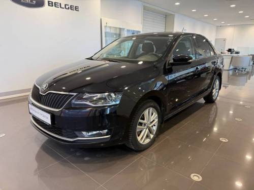 Черный Skoda Rapid I Рестайлинг