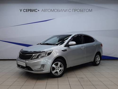 Серебряный Kia Rio III