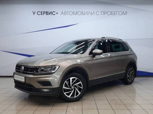 Бежевый Volkswagen Tiguan II