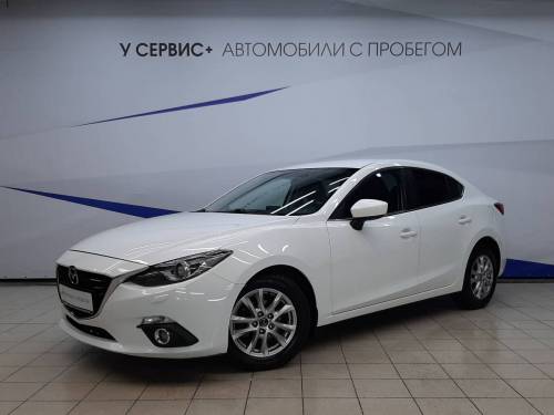 Белый Mazda 3 III (BM)