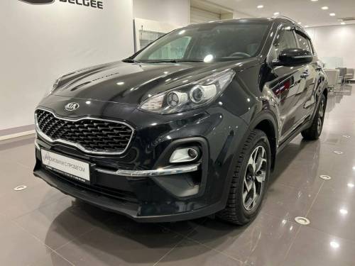 Черный Kia Sportage IV Рестайлинг