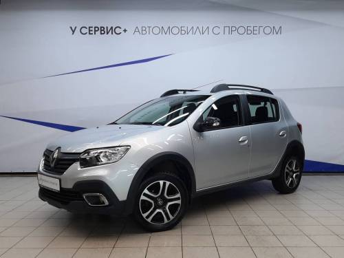 Серебряный Renault Sandero II Рестайлинг