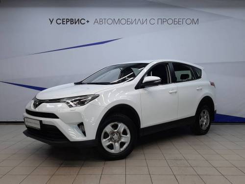 Белый Toyota RAV4 IV (XA40) Рестайлинг