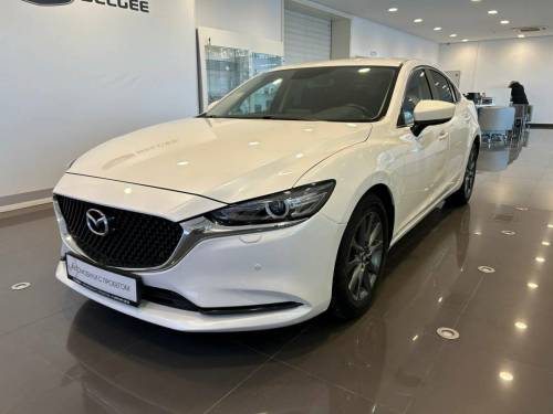 Белый Mazda 6 III (GJ) Рестайлинг 2