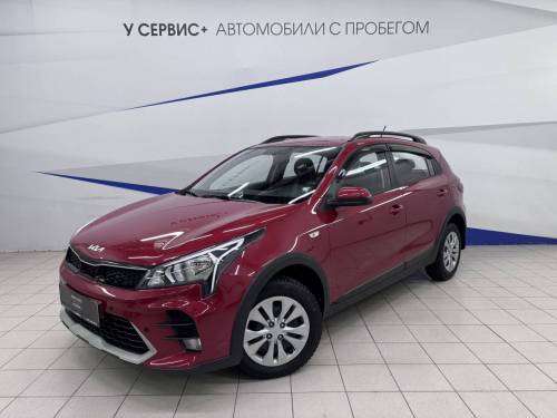 Красный Kia Rio IV Рестайлинг