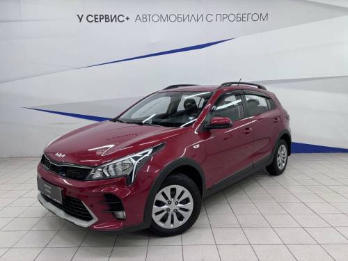 Красный Kia Rio IV Рестайлинг