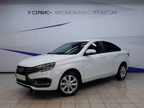 Белый Lada (ВАЗ) Vesta I Рестайлинг (NG)