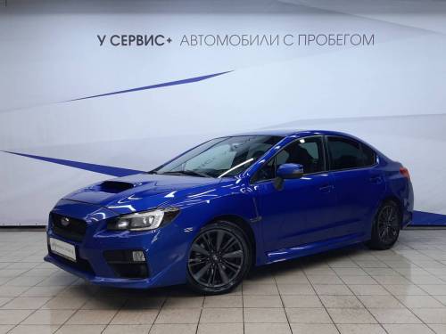 Синий Subaru WRX I