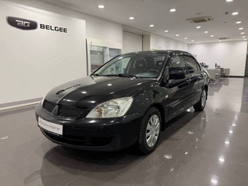 Черный Mitsubishi Lancer IX Рестайлинг