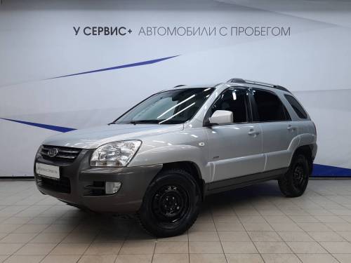 Серебряный Kia Sportage II