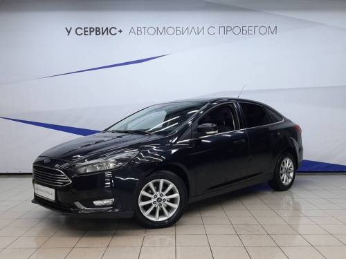 Черный Ford Focus III Рестайлинг