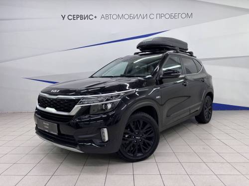 Черный Kia Seltos I Рестайлинг