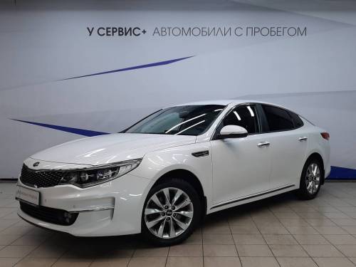 Белый Kia Optima IV