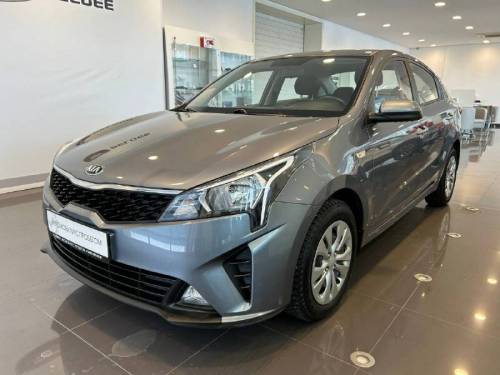 Серый Kia Rio IV Рестайлинг