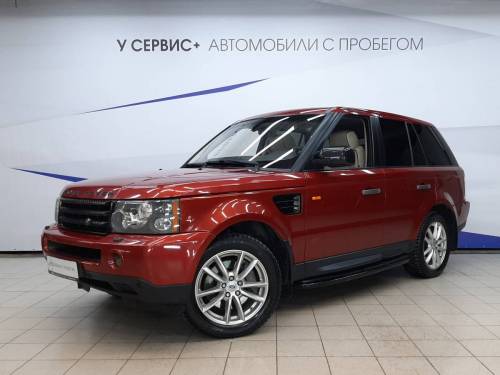 Красный Land Rover Range Rover Sport I