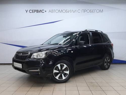 Черный Subaru Forester IV Рестайлинг 2