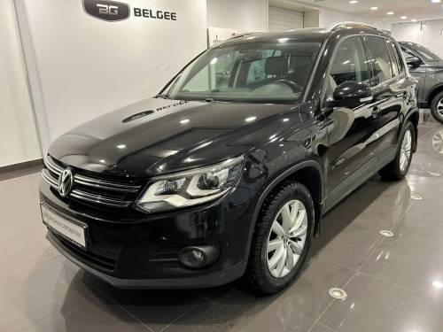 Черный Volkswagen Tiguan I Рестайлинг