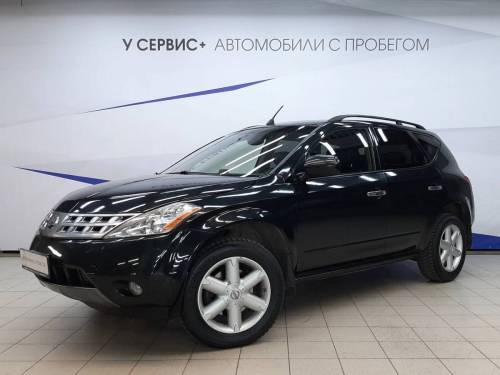 Черный Nissan Murano I (Z50)