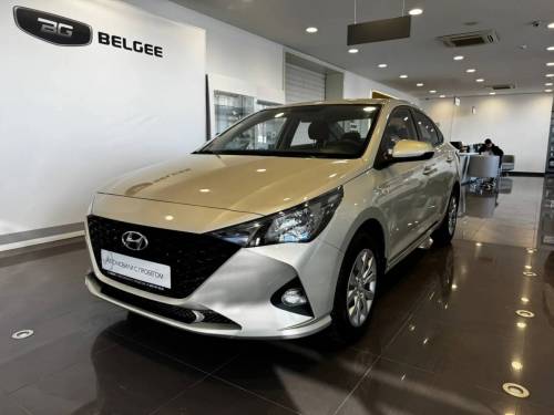 Серый Hyundai Solaris II