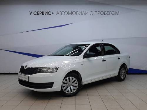 Белый Skoda Rapid I