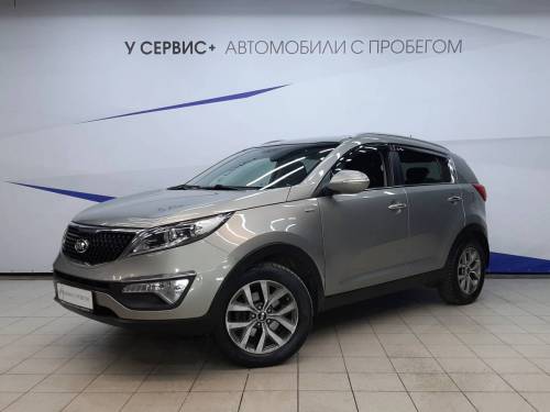 Серебряный Kia Sportage III Рестайлинг