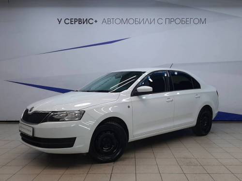 Белый Skoda Rapid I