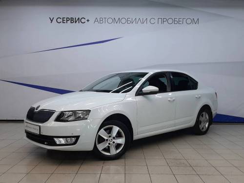 Белый Skoda Octavia III (A7)
