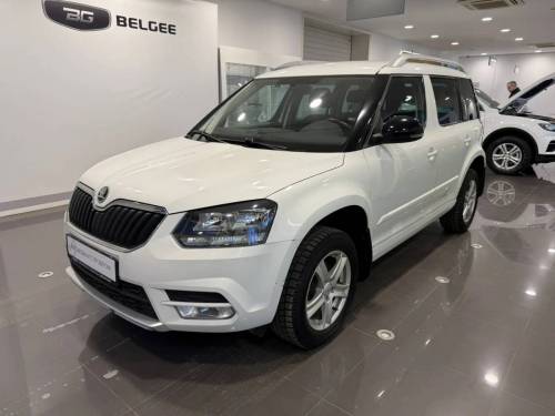 Белый Skoda Yeti I Рестайлинг