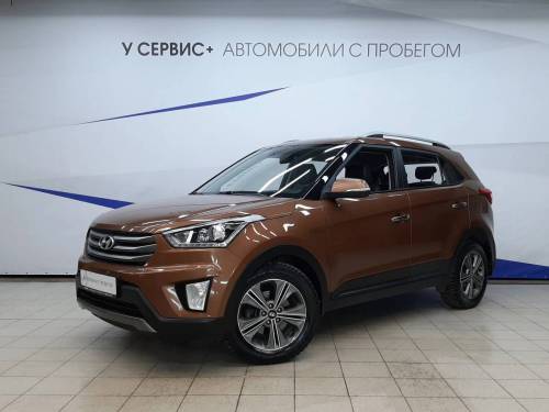 Коричневый Hyundai Creta I