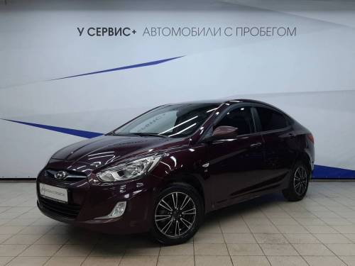 Фиолетовый Hyundai Solaris I