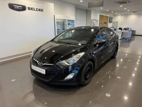 Черный Hyundai Elantra V (MD)