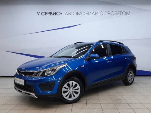 Синий Kia Rio IV Рестайлинг (Global market)