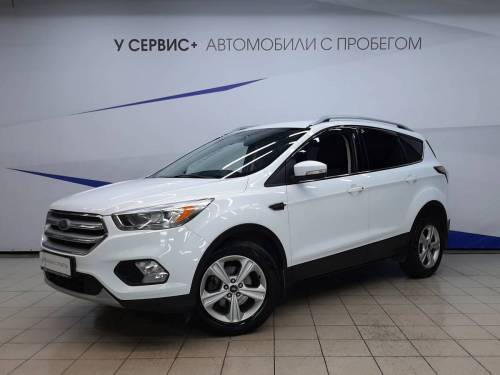 Белый Ford Kuga II Рестайлинг