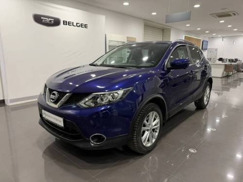 Синий Nissan Qashqai II