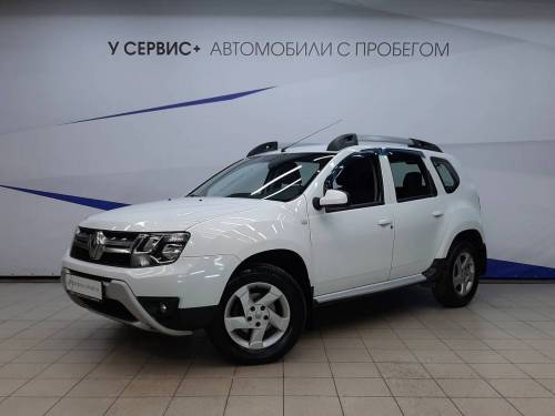 Белый Renault Duster I Рестайлинг