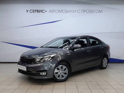 Серый Kia Rio III Рестайлинг