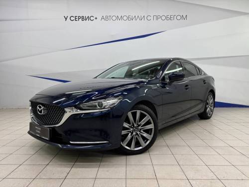 Синий Mazda 6 III (GJ) Рестайлинг 2