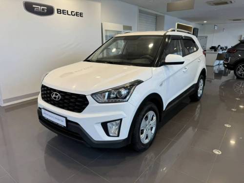 Белый Hyundai Creta I Рестайлинг
