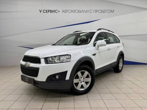 Белый Chevrolet Captiva I Рестайлинг