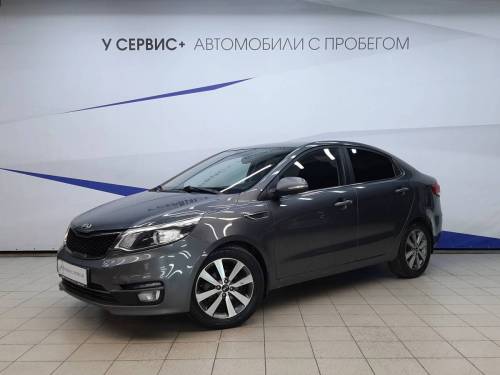 Серый Kia Rio III Рестайлинг