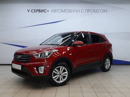 Красный Hyundai Creta I