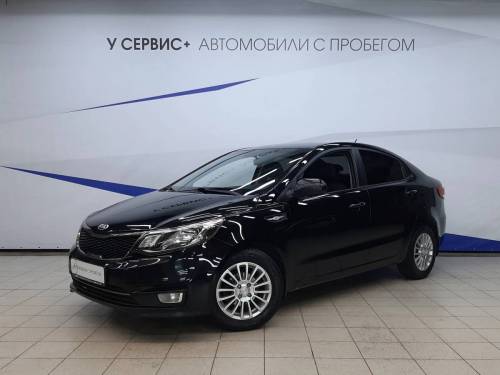 Черный Kia Rio III Рестайлинг