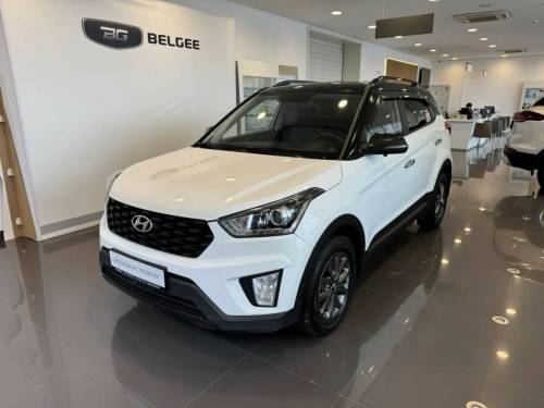 Белый Hyundai Creta I Рестайлинг