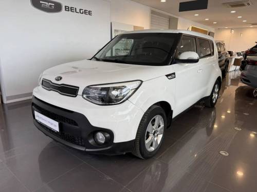 Белый Kia Soul II Рестайлинг