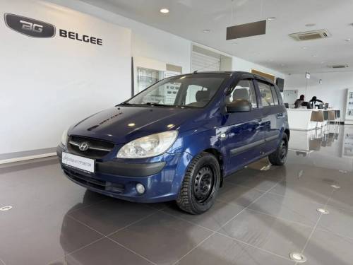 Синий Hyundai Getz I Рестайлинг