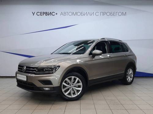 Бежевый Volkswagen Tiguan II