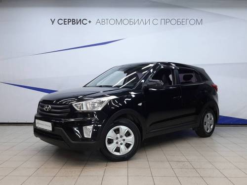 Черный Hyundai Creta I