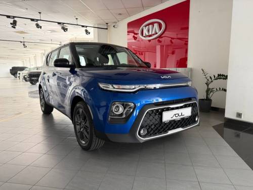Синий Kia Soul III