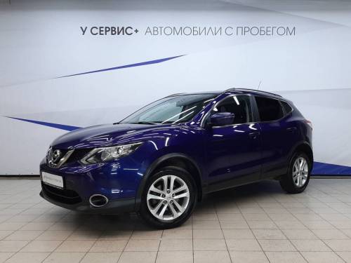 Синий Nissan Qashqai II